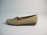 Easy Spirit 'Adrienne' Leather Loafer Flat(6N Lt Natural)