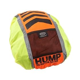 Respro Hi-Viz Hump Rucsac cover - chevron (Fluorescent/20 - 40 litres)
