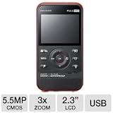 Samsung HMX-W300RN Rugged Full HD 1080p Pocket Camcorder (Red) – Manufacturer Refurbished