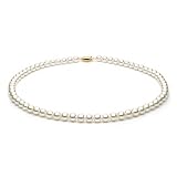 White Akoya Pearl Necklace - 6-6.5mm, AA+ Quality, Solid 14k Gold, Rope Lengths 42, 48, 60, 100 Inches Available