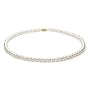 14k Gold 6-6.5mm White Akoya Saltwater Cultured Pearl Necklace AA+ Quality, Rope Lengths - 42, 48, 60, 100 Inches