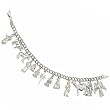 14kt White Gold Nativity Bracelet
