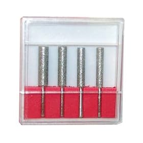 Buy 4-pc Diamond Chain Saw Sharpener Bit Set by PTC now!