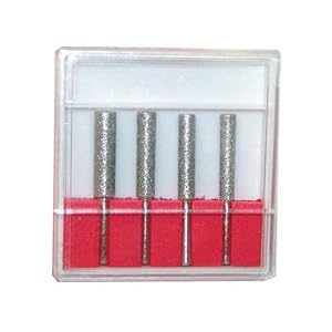 4-pc Diamond Chain Saw Sharpener Bit Set by PTC