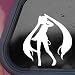 Vocaloid Hatsune Miku White Sticker Decal Cosplay Wig Wall White Sticker Decal
