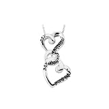 Sterling Silver ''My Mother, Forever My Friend'' Reversible Necklace
