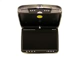 Nitro Bmw-605-black All in One Huge 9-Inch Flip Down, Roof Mount Car Monitor