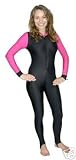 Edge Pink/Black Lycra Dive Skin - Large