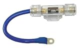 CQ9300P-BL HD.ANL FUSE HOLDER W/ POWER CABLE (BLUE)