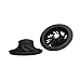 Danco 10009 Microban Strainer/Stopper Combo, Black