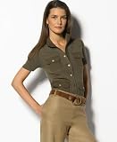 Lauren by Ralph Lauren Short-Sleeve Cardigan