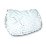 Professionals Choice 19X23 Equine Orthopedic All Purpose Saddle Pad (White)