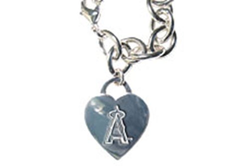 Heart Tag Bracelet Los Angeles Angels LA