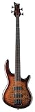 Dean Edge Bass Guitar, Quilt, 4-String with Bartolini Pickups
