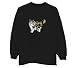 norwegian forest - Norwegian Forest Cat- Image - Long Sleeve T-Shirt, Black, X-Large