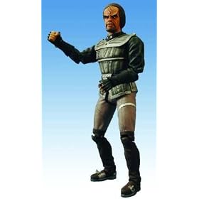 Star Trek - Deep Space Nine - Lt. Commander Worf - With Accessories - Mint - Collectible - (E) by Diamond Comic
