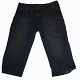 Women's Vertigo Jeans Size 12 32 Blue Distressed Denim