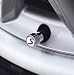 MINI Cooper S Clubman and Convertible "S" Valve stem caps - fits model years 2002 2003 2004 2005 2006 2007 2008 2009 and 2010