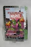ULTIMATE MARVEL PINK GREEN GOBLIN DIE CAST VEHICLE