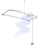 Add-a-Shower with D Curtain Rod