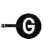 Initial Luggage Tag G Green