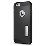 【Spigen】 iPhone6s Plus ケース / iPhone6 Plus ケース, タフ・アーマー [エアクッションテクノロジー] アイフォン6s プラス / 6 プラス 用 米軍MIL規格取得 耐衝撃カバー (ブラック SGP11660)