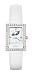Philadelphia Eagles Ladies Allure Watch White Leather Strap