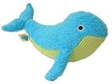 Earth Friendly Dog Toy - Blue Whale (Organic Cotton)