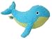 Earth Friendly Dog Toy - Blue Whale (Organic Cotton)