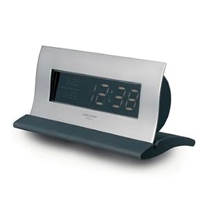 Georg Jensen Wave Clock W Alarm by GEORG JENSEN