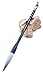 Easyou Sumi Chinese Brush for Calligraphy(Running Script) and Sumi Drawing(Flower, Peony) Jianhao(Goat Hair Mixed with Little Wolf) 1.5 * 6.2cm(0.59