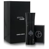 Armani Code by Giorgio Armani for Men 2 Piece Set Includes: 2.5 oz Eau de Toilette Spray + Playing Cards