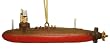4.25" USS Alabama Nuclear Sub Christmas Ornament
