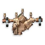 1-1/4 inch 909M1QT Watts reduced pressure backflow preventer, with quarter turn ball valves