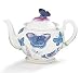 Whimsical Porcelain Butterfly Teapot For Kitchen Decor And Teas