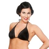 Senorita Bermuda Triangle Top in Black