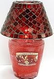 Thumbnail image for Aromalux Home- Pomogranate Jar Candle with Mosiac Glass Shade Gift Set