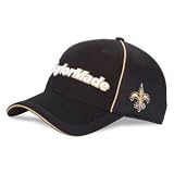 Taylormade NFL New Orleans Saints Hat, Black