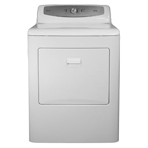 Best Price Haier RDE350AW 6-1/2 Cubic Foot Electric Dryer Sale