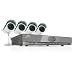 SVAT CV502-4CH-002 Web Ready 4 Channel H.264 500GB HDD DVR Security System with Smart Phone Access and 4 Indoor/Outdoor Hi-Res Night Vision CCD Surveillance Cameras