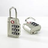 EasyCheck Big Digit Luggage Lock; Black