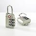 EasyCheck Big Digit Luggage Lock; Black