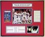 2002 World Series Anaheim Angels Ticket Frame - Includes Statistics and Game Photograph