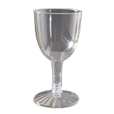 EMI Yoshi REWG25-360 5 oz Plastic Wine Goblet - Resposables Collection