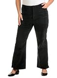 Attitude Stretch Corduroy Pants, Plus Size