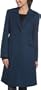 ABS by Allen Schwartz Women's Boyfriend Coat,Blue,12