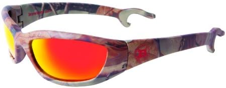 Brewsees Eyewear - Men's Realtree Sunglasses in AP® with Polarized Red Mirrored Lenses