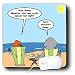 Rich Diesslins Funny General - Editorial Cartoons - Conan O Brien Horny Manatee - Mouse Pads Image
