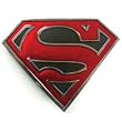 Superman Enameled Metal Belt Buckle