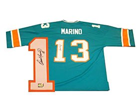 Dan Marino Autographed Throwback Miami Dolphins Jersey
